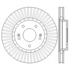 562549BC BENDIX Тормозной диск