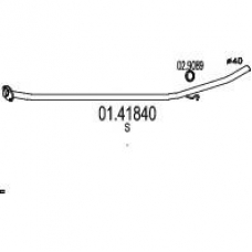 01.41840 MTS Труба выхлопного газа