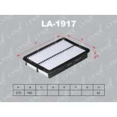 LA-1917 LYNX Фильтр возд. mazda 6 2.0 13> /
