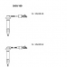 3A00/169 BREMI Комплект проводов зажигания