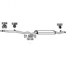01.66810 MTS Глушитель выхлопных газов конечный