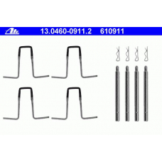 13.0460-0911.2 ATE Комплектующие, колодки дискового тормоза