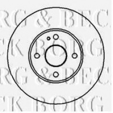 BBD4995 BORG & BECK Тормозной диск