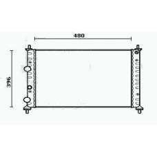 RM0063 EQUAL QUALITY Радиатор, охлаждение двигателя