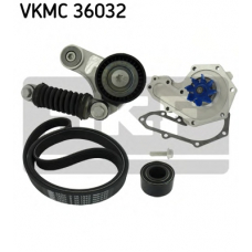 VKMC 36032 SKF Водяной насос + комплект ручейковых ремней