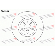 BS4769B FTE Тормозной диск