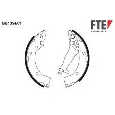 BB1354A1 FTE Комплект тормозных колодок