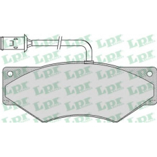 05P879 LPR Комплект тормозных колодок, дисковый тормоз