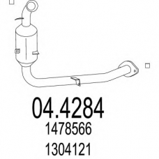 04.4284 MTS Катализатор