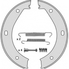 M685R MGA Комплект тормозных колодок, стояночная тормозная с