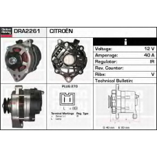 DRA2261 DELCO REMY Генератор