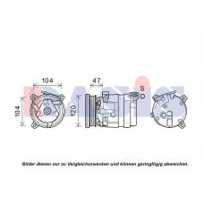 852828N AKS DASIS Компрессор, кондиционер
