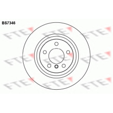 BS7346 FTE Тормозной диск