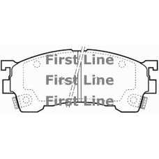 FBP3219 FIRST LINE Комплект тормозных колодок, дисковый тормоз