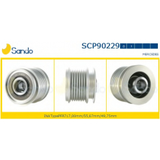 SCP90229.1 SANDO Ременный шкив, генератор