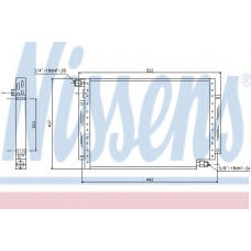 94462 NISSENS Конденсатор, кондиционер