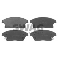40 91 6788 SWAG Комплект тормозных колодок, дисковый тормоз