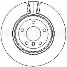 562334B BENDIX Тормозной диск