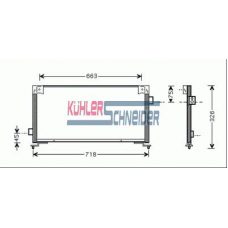 2520031 KUHLER SCHNEIDER Конденсатор, кондиционер