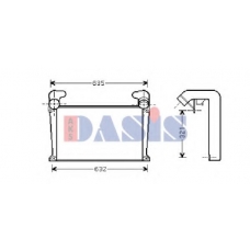 267050N AKS DASIS Интеркулер