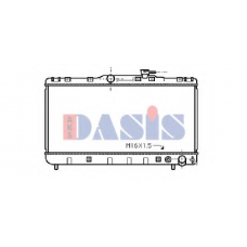 210690N AKS DASIS Радиатор, охлаждение двигателя