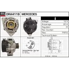 DRA4119 DELCO REMY Генератор