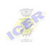 181681 ICER Комплект тормозных колодок, дисковый тормоз