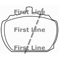 FBP1514 FIRST LINE Комплект тормозных колодок, дисковый тормоз