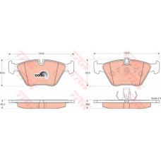 DP1010.10.0883 Dr!ve+ Комплект тормозных колодок, дисковый тормоз