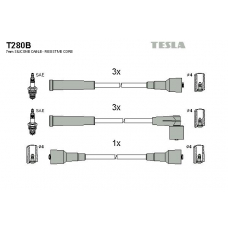 T280B TESLA Комплект проводов зажигания