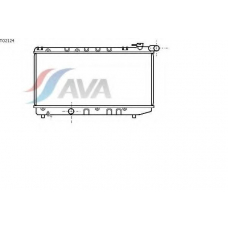 TO2124 AVA Радиатор, охлаждение двигателя