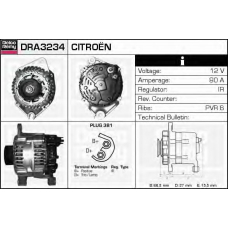 DRA3234 DELCO REMY Генератор