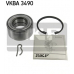 VKBA 3490 SKF Комплект подшипника ступицы колеса