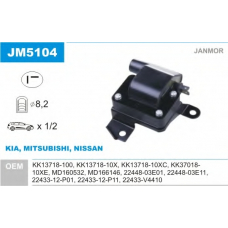 JM5104 JANMOR Катушка зажигания
