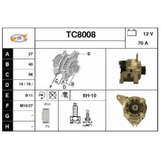 TC8008 SNRA Генератор