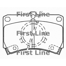 FBP1450 FIRST LINE Комплект тормозных колодок, дисковый тормоз