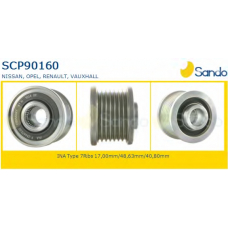 SCP90160 SANDO Ременный шкив, генератор