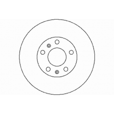 MDC1758 MINTEX Тормозной диск