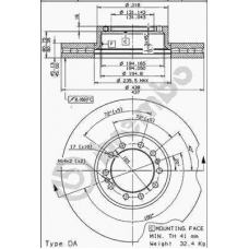 09.7870.10 BREMBO Тормозной диск