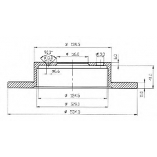 BDC4224 QUINTON HAZELL Тормозной диск