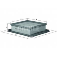 LX 3061 MAHLE Воздушный фильтр
