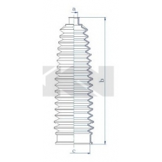 84221 SPIDAN Пыльник, рулевое управление