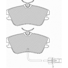 FVR1519 FERODO Комплект тормозных колодок, дисковый тормоз