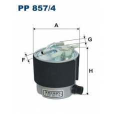 PP857/4 FILTRON Топливный фильтр
