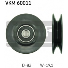 VKM 60011 SKF Паразитный / ведущий ролик, клиновой ремень