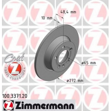 100.3371.20 ZIMMERMANN Тормозной диск