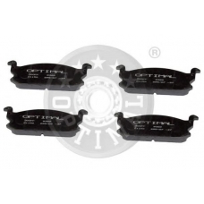 9369 OPTIMAL Комплект тормозных колодок, дисковый тормоз