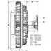 0720002050 BERU Сцепление, вентилятор радиатора