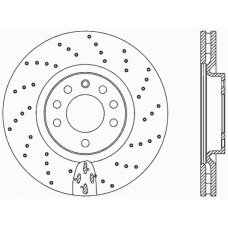 BDRS2308.25 OPEN PARTS Тормозной диск