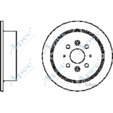 DSK2396 APEC Тормозной диск